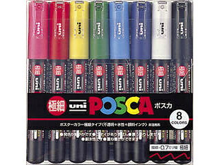 ॹ㤨uni/ɩɮ POSCA ݥ ˺ 8å PC1M8C ڥפβǤʤ1,432ߤˤʤޤ
