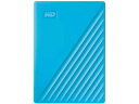 WESTERN DIGITAL EGX^fW^ USB3.0Ή|[^un[hfBXN My Passport 4TB WDBPKJ0040BBL-JESN u[