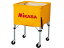 MIKASA/ミカサ 器具 ボールカゴ 屋外用（フレーム・幕体・キャリーケース3点セット） イエロー BCSPHL-Y