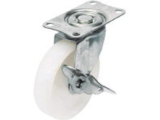 YUEI CASTER ユーエイ キャスター ステンレス製S付自在車 径65ナイロン車輪 SUS-E-65NS
