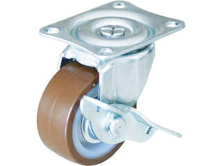 TRUSCO トラスコ中山 TYGシリーズ 自在 ストッパー付 ウレタン車 50mm TYGUB-50