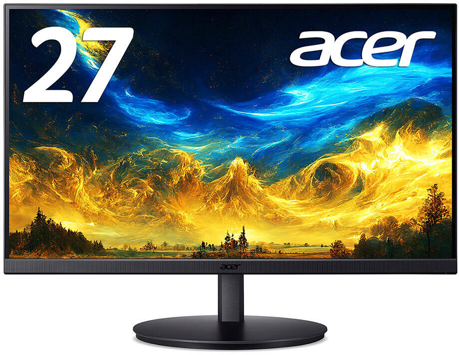 Acer エイサー IPS採用 4K対応 OmegaLine 27型液晶ディスプレイ (非光沢/4ms/HDMI/DP/USB) CB272Kbmiprux 単品購入のみ可（同一商品であれば複数購入可） クレジットカード決済 代金引換決済のみ