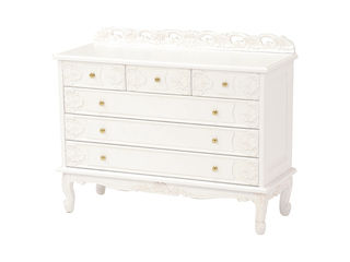 HAGIHARA/ハギハラ【メーカー直送代引不可】 【VIOLETTA/ヴィオレッタ】 ワイドチェスト RCH-1233AW 同梱不可 ※沖縄・北海道・離島お届け不可/土日配送・配送時間指定不可