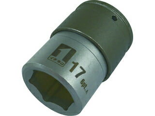 ICHINEN/イチネンMTM QCソケット シングル 17mm ショート 6角 IM-4W17S-6K 19802