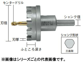 LOBTEX ロブテックス LOBSTER/エビ印 超硬ホルソー(薄板用) HO46S