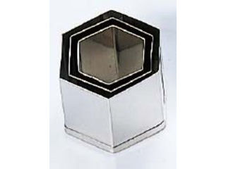 EBM 江部松商事 EBM　18−8　本職用厚口　抜型　3Pcs　亀甲