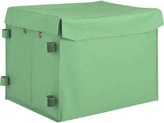 TRUSCO/トラスコ中山 ハンドトラックボックス蓋つき650×470 THB-100E