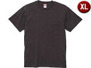 United Athle/ユナイテッドアスレ 5.6オンス ハイクオリティーTシャツ(ポケット付) XLサイズ (スミ) 500601-165