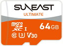 SUNEAST TC[Xg }CNSDXCJ[h SUNEAST ULTIMATE MicroSDJ[h 64GB SE-MSDU1064E095 AeBCg