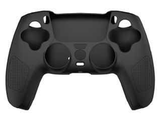 サイバーガジェット CYBER・コントローラーシリコンカバー(PS5用)ブラック CY-P5CRSC-BK サイバーガジェット CYBER・コントローラーシリコンカバー(PS5用)ブラック CY-P5CRSC-BK