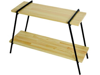 NITTO 日東 アイアンレッグラック 2段 ナチュラル ILR2-NA