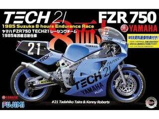 Fujimi եϷ 1/12 BIKE5 ޥ FZR750 85ǯ Shiseido TECH21 졼󥰥