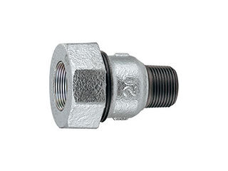 KAKUDAI カクダイ 3管兼ジョイント オス白 (呼:40W) 649-846-40W