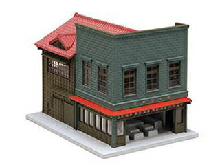 KATO カトー 看板建築の角店1（銅板・左） 23-475