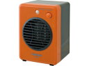 TEKNOS テクノス TS-321 ミニセラミックファンヒーター300W オレンジ ひとりに1台のコンパクトヒーター DCモーター搭載で静音設計