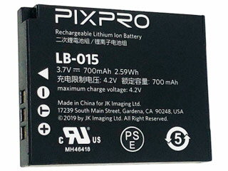 Kodak コダック LB015 PIXPRO バッテリー