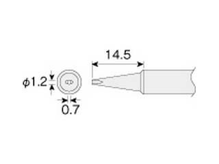 HOZAN ホーザン HS-142 ビット (D型)