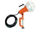 HATAYA ハタヤリミテッド 防雨型作業灯 リフレクターランプ300W 100V接地付5m バイス付 RG-305K