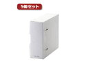 エレコム 【5個セット】エレコム DVD・CD不織布ケース専用ファイル CCD-BC02CR CCD-BC02CRX5