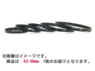 ■レンズ口径：43mm ■カメラ側のフィルター径（mm）・オス径：43mm ■使用するフィルターのサイズ（mm）・メス径：46mm4346StepUpRingN