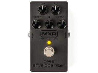 MXR BASS INNOVATIONSの15周年を記念して、人気のモデルが限定カラーで登場。マットブラックの筐体にグロスブラックのテキストを配置し、明るいイエローLEDを搭載したステルスフィニッシュのペダルです。【仕様】●電源9V：006P/9V乾電池または9V AC/DCアダプターM82B