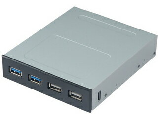 ainex アイネックス 3.5インチベイ USB3.0/2.0フロントパネル PF-004C