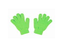 ARTEC 【30個セット】 ARTEC カラーのびのび手袋 蛍光グリーン ATC2269X30