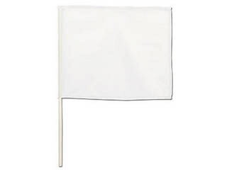 ARTEC 【30個セット】 ARTEC カラフルミニフラッグ 白 ATC4196X30