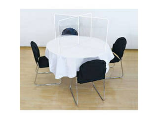 ARTEC 【5個セット】 ARTEC 飛沫防止十字型卓上パーテーション 正方形タイプ ATC51228X5