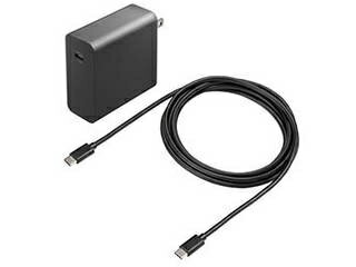 サンワサプライ サンワサプライ USB PD対応AC充電器 PD100W・TypeCケーブル付き ACA-PD93BK