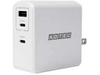 ADTEC アドテック PD3.0 充電器 105W対応 ホワイト APD-A105AC2-WH ADTEC アドテック PD3.0 充電器 105W対応 ホワイト APD-A105AC2-WH
