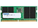 ADTEC アドテック ノートPC用メモリ DDR5-4800 SO-DIMM 16GB ADS4800N-H16G(2)