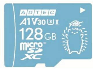 ADTEC アドテック microSDXCカード 128GB ライトブルー ADC-MZTX128G/U3