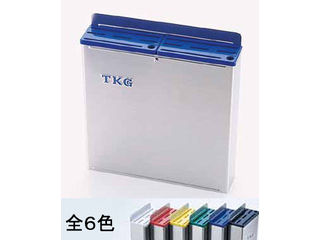 TKG 遠藤商事 【TKG】18−8プラ板付カラーナイフラック 大 Bタイプ 黄