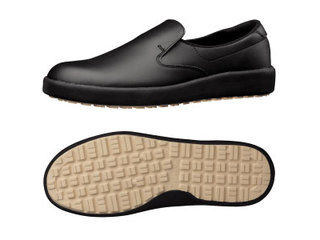 MIDORI ANZEN ミドリ安全 超耐滑軽量作業靴　ハイグリップ　26．0CM／H700N-BK-26.0