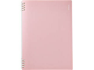 KINGJIM/キングジム リングノート テフレーヌ A4サイズ CN9856TE ピンク