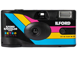 ILFORD イルフォード ILFOCOLOR RAPID RETR 400-27 レンズ付きフィルム イルフォカラー ラピッド レトロ　 27枚撮り ISO 400