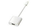 サンワサプライ ミニDisplayPort-HDMI変換アダプタ AD-MDPPHD01(2)