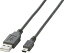 ELECOM 쥳 U2C-M05BK USB2.0֥ A-miniB/0.5m(֥å)