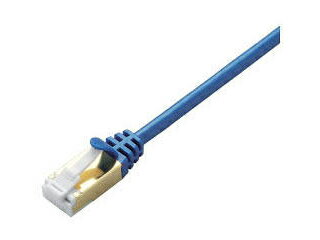 ELECOM エレコム ツメ折れ防止 スリムLANケーブル(Cat7準拠) 3.0m ブルーメタリック LD-TWSST/BM30