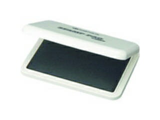 PLUS/プラス 速乾スタンプ台中型 黒 B503J-BK