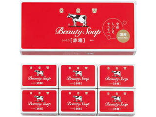 牛乳石鹸 赤箱6個 405288のサムネイル