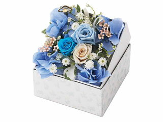 ★★★オルゴール付きボックスフラワーアレンジメント(シンデレラ) 2022DO-003SH