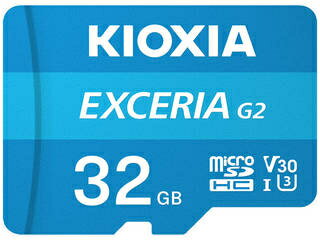 KIOXIA LINVA }CNSDHCJ[h EXCERIA G2 microSDHC UHS-I J[h 32GB KMU-B032G