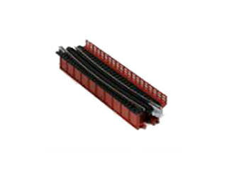 KATO カトー 単線デッキガーダー曲線鉄橋R448-15°(朱) 20-465