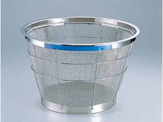 TKG 遠藤商事 TKG　NEWマンモス　カラー　深型ざる／37．5cmブルー