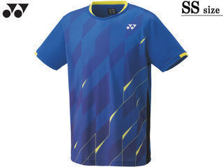 ヨネックス YONEX ユニセックス ゲームシャツ(フィットスタイル) SSサイズ ブラストブルー 10463-786