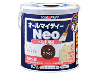 ATOM アトムサポート 水性オールマイティーネオ 0.7L コーヒーブラウン