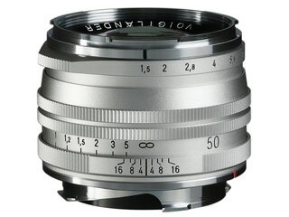 楽天エムスタCOSINA コシナ NOKTON Vintage Line 50mm F1.5 Aspherical II MC VM シルバー ノクトン Voigtlander フォクトレンダー ライカMマウント互換 MC-マルチコート