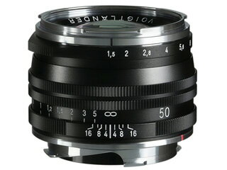 楽天エムスタCOSINA コシナ NOKTON Vintage Line 50mm F1.5 Aspherical II MC VM ブラック ノクトン Voigtlander フォクトレンダー ライカMマウント互換 MC-マルチコート